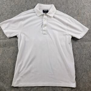 Todd Snyder Polo Sweater size XS White Short Sleeve 13-KN179-8193